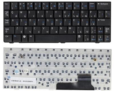 Клавиатура для ноутбука Dell Inspiron mini (9, 910) Black, RU