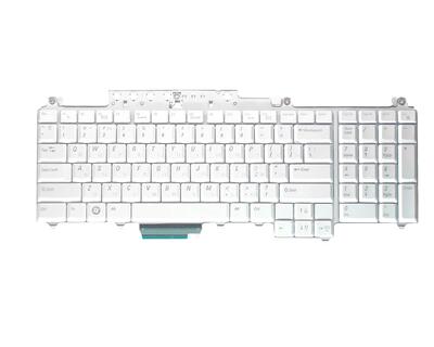 Клавиатура для ноутбука для Dell Inspiron (1700, 1721, Vostro 1700, XPS M1720 M1721 M1730) с подсветкой (Light) Silver, RU/EN - фото 2