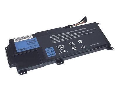 Аккумуляторная батарея для ноутбука Dell V79Y0 XPS 14Z Ultrabook 14.8V Black 3900mAh OEM