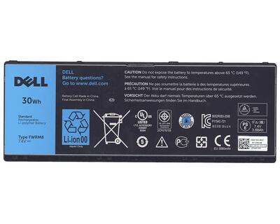 Аккумуляторная батарея для планшета Dell FWRM8 Latitude 10 7.4V Black 3880mAh Orig
