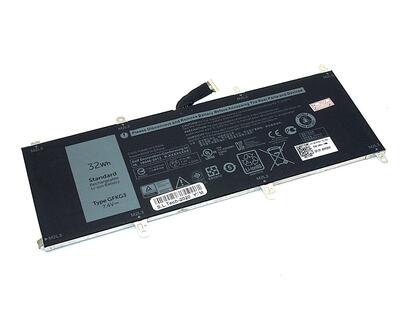 Аккумуляторная батарея для ноутбука Dell GFKG3 Venue 10 Pro 5056 7.4V Black 4220mAh 10pin OEM