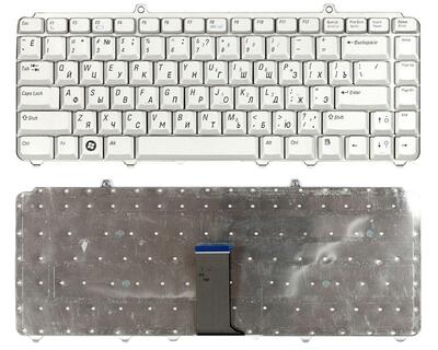 Клавиатура для ноутбука Dell Inspiron (1420, 1525, 1540) Vostro ( 1400, 1500) Silver, RU/EN
