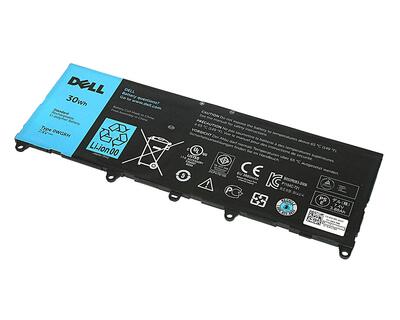 Аккумуляторная батарея для ноутбука Dell 0WGKH Latitude 10-ST2e 7.4V Black 3880mAh Orig