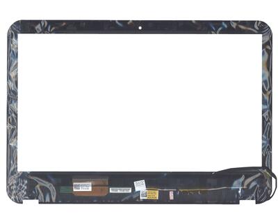 Тачскрин (Сенсорное стекло) для ноутбука Dell Inspiron 15R-3521 черный