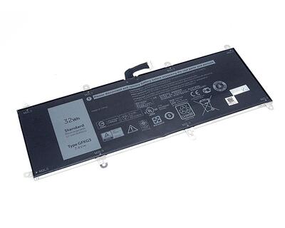 Аккумуляторная батарея для ноутбука Dell GFKG3 Venue 10 Pro 5056 7.4V Black 4220mAh 8pin OEM