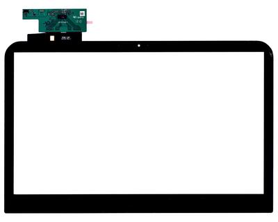 Тачскрин (Сенсорное стекло) для ноутбука Dell 5377R PCB-1 черный