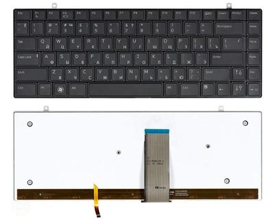 Купить Клавиатура для ноутбука Dell Studio XPS (13, 1340, 16, 1640, 1645, 1647) с подсветкой (Light) Black, RU