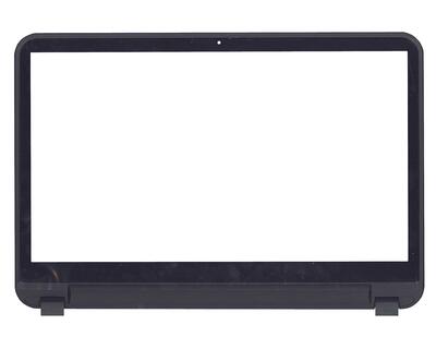 Тачскрин (Сенсорное стекло) для ноутбука Dell Inspiron 15R 04J3M2 c рамкой черный