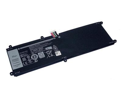 Аккумуляторная батарея для ноутбука Dell VHR5P Latitude 11 5175 7.6V Black 4600mAh OEM