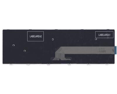 Клавиатура для ноутбука Dell Inspiron (15-5000, 5547, 5521) Black, (Black Frame), RU - фото 3