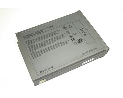 Аккумуляторная батарея для ноутбука Dell J2328 Inspiron 1150 14.8V Grey 5200mAh OEM