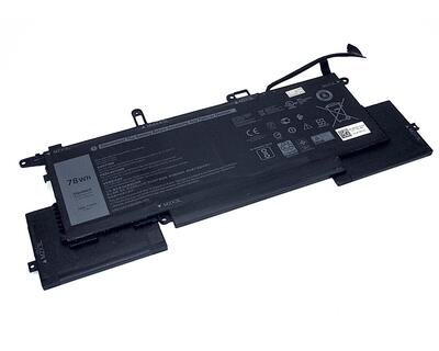 Оригинальная аккумуляторная батарея для ноутбука Dell 7146W Latitude 7400 11.4V Black 6500mAh