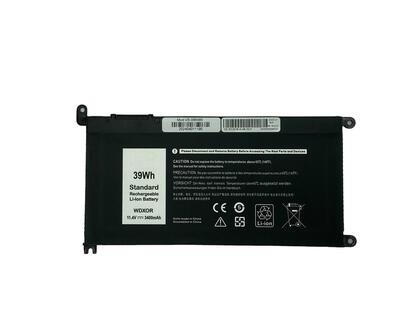 Аккумуляторная батарея для ноутбука Dell WDXOR Inspiron 15-5000 11.4V Black 3400mAh OEM