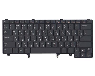 Клавиатура для ноутбука Dell Latitude (E6320) с подсветкой (Light), Black, RU - фото 2