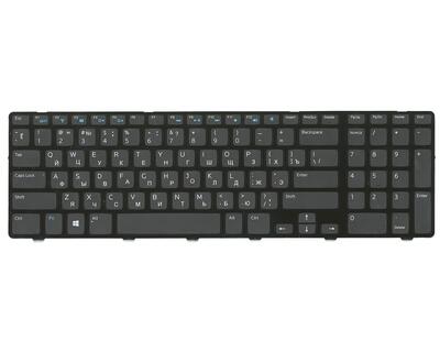 Клавиатура для ноутбука Dell Inspiron (3721, 5721, 3737, 5737) Black, (Black Frame), RU - фото 2
