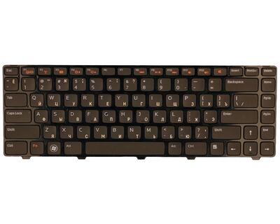 Клавиатура для ноутбука Dell Vostro 1440, 1450, 1540, 1550, 3450, 3550, V131, Inspiron 14R, 7520, N4050, N4110, M5040, M5050, N5040, N5050, XPS 15 (L501x, L502x) Black, (Black Frame) RU - фото 2