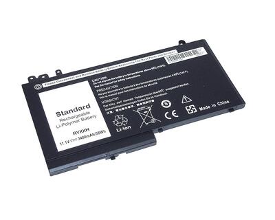 Аккумуляторная батарея для ноутбука Dell RYXXH Latitude E5250 11.1V Black 3400mAh OEM