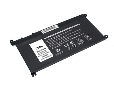 Аккумуляторная батарея для ноутбука Dell WDXOR Inspiron 15-5000 11.4V Black 2200mAh OEM