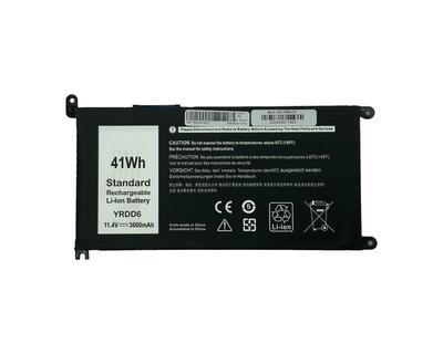 Аккумуляторная батарея для ноутбука Dell YRDD6 Inspiron 14Z-5482 11.4V Black 3600mAh OEM