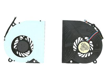 Вентилятор для ноутбука Dell XPS 1730, M1730, Toshiba Qosmio DX730, DX735, DX1215, 12V 0.4A 4-pin Forcecon