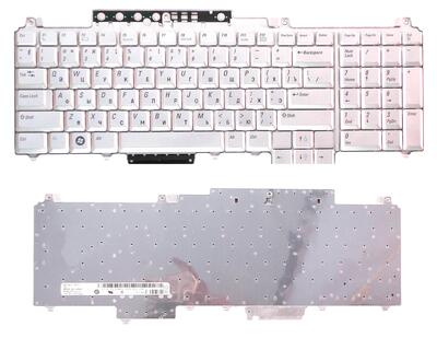 Клавиатура для ноутбука Dell Inspiron (1700, 1721, Vostro 1700, XPS M1720 M1721 M1730) Silver, RU
