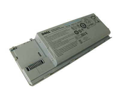 Аккумуляторная батарея для ноутбука Dell PC764 Latitude D620 11.1V Silver 5200mAh Orig - фото 2