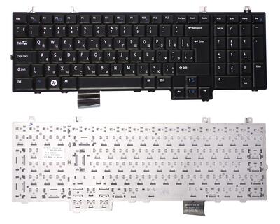 Клавиатура для ноутбука Dell Studio (1735, 1736, 1737) Black, RU, Matt