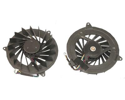 Вентилятор для ноутбука Dell Studio 17, 1735, 1736, 1737, PP31L, 5V 0.27A 4-pin SUNON