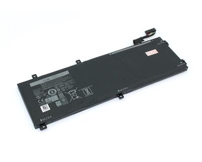 Аккумуляторная батарея для ноутбука Dell RRCGW XPS 15 9550 11.4V Black 4865mAh OEM
