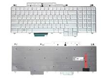 Купить Клавиатура для ноутбука для Dell Inspiron (1700, 1721, Vostro 1700, XPS M1720 M1721 M1730) с подсветкой (Light) Silver, RU/EN