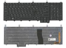 Купить Клавиатура для ноутбука Dell Alienware (M17X) с подсветкой (Light), Black, RU/EN