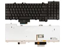 Купить Клавиатура для ноутбука Dell Precision (M6400, M6500) с указателем (Point Stick) с подсветкой (Light), Black, RU/EN