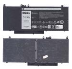 Аккумуляторная батарея для ноутбука Dell G5M10 Latitude E5450 7.4V Black 6460mAh Orig